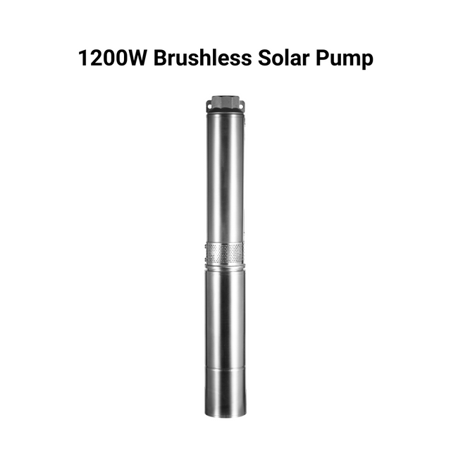 1200w solar submersible pump for irrigation