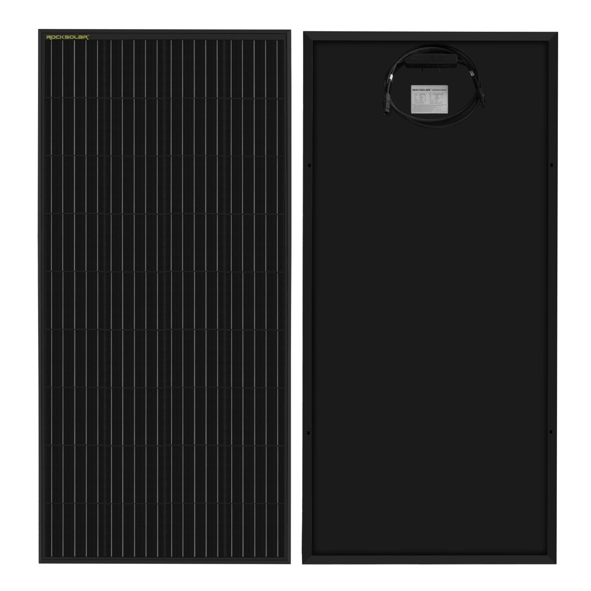 ROCKSOLAR 200W 12V Rigid Solar Panel Advanced Kit with MPPT Controller