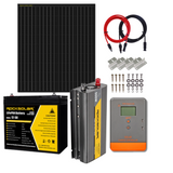 ROCKSOLAR 500W 12V Off-Grid Solar System