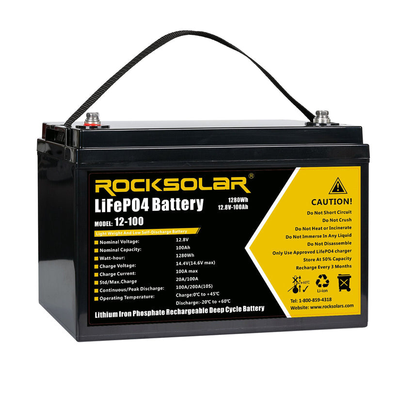 ROCKSOLAR 1000W 12V RV Solar System (Rigid Panels)